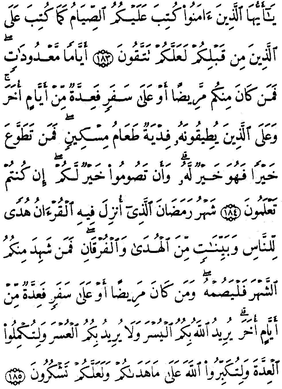 Dispositions concernant le je�ne